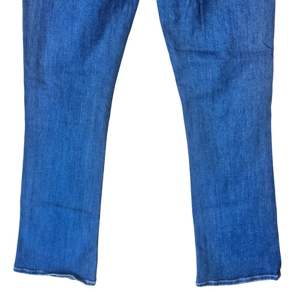 Paige Women's Manhattan Mid Rise Medium Wash Ackalia Bootcut Jeans - Size 30 - Picture 5 of 10